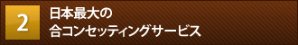 日本最大の合コンセッティングサービス